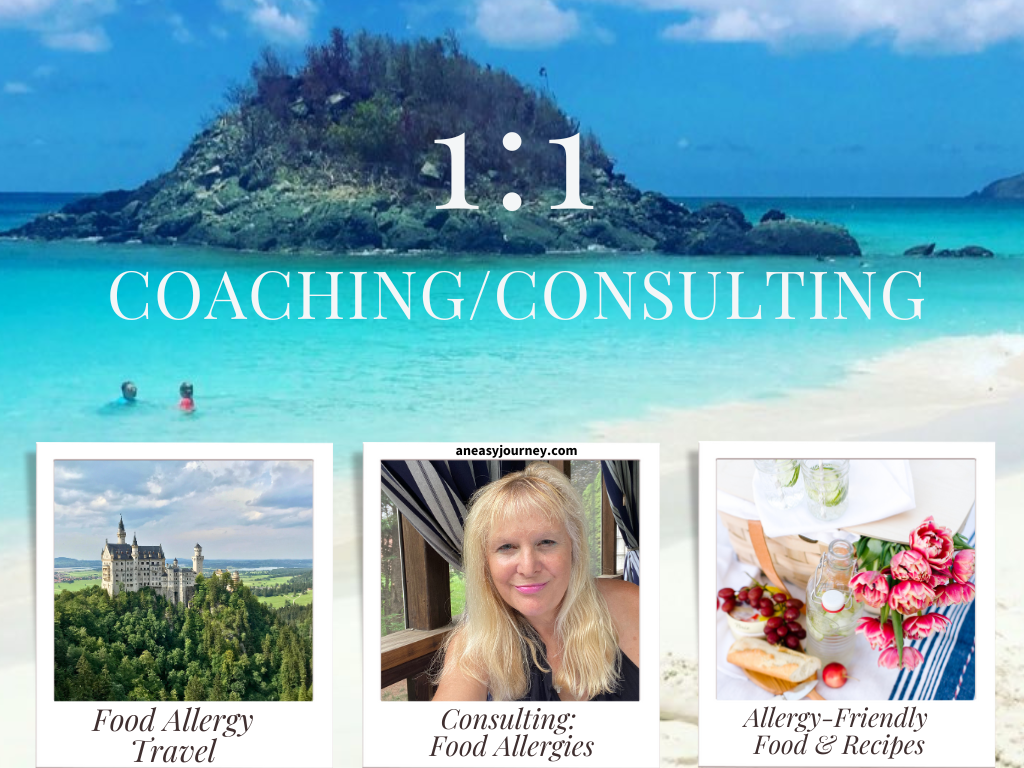 1 to 1 Consulting Food Allergy Travels and Life.