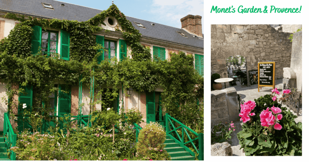 Viking River cruise through France, seeing Monet's Garden & Provence!