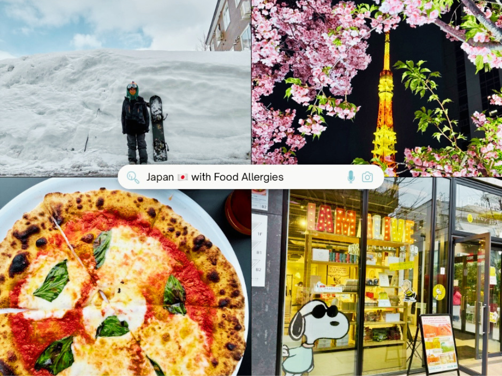 Japan with Food Allergies trip.