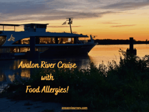 Avalon River Cruise with Food Allergies