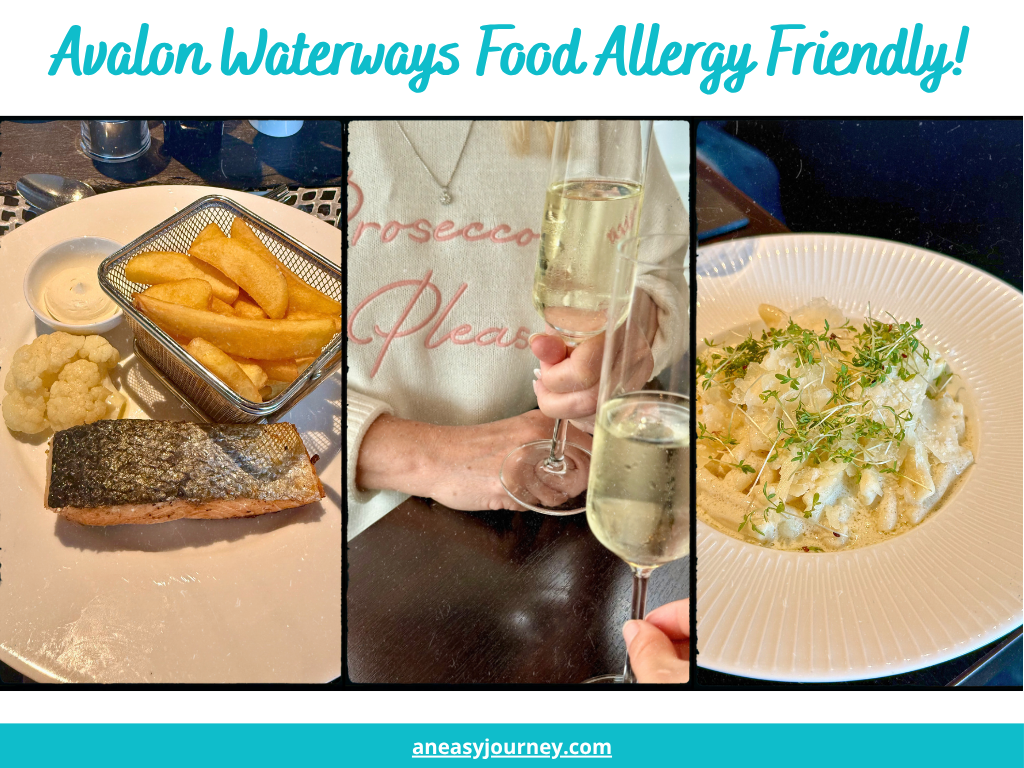 Avalon Waterways Food Allergy Friendly Meals.