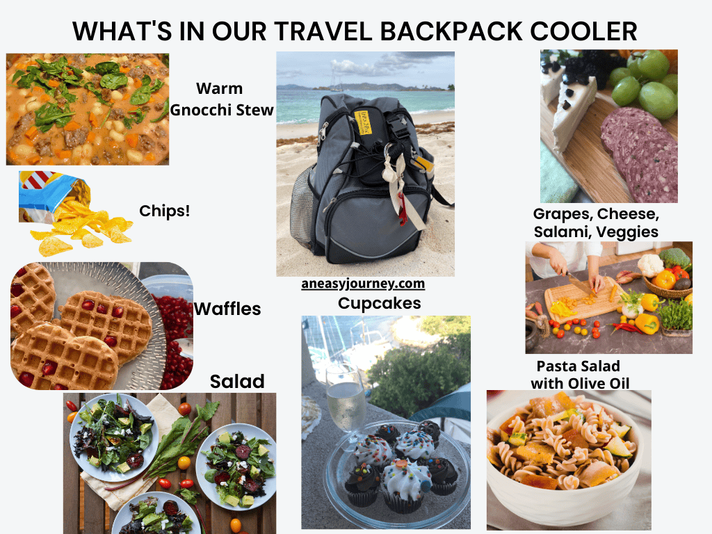 What we really pack in our Backpack Cooler with Food Allergies!