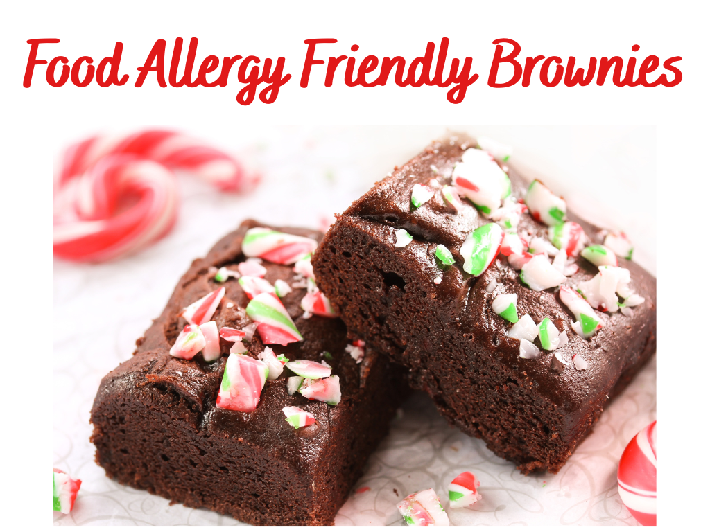 Food Allergy Friendly Brownies.