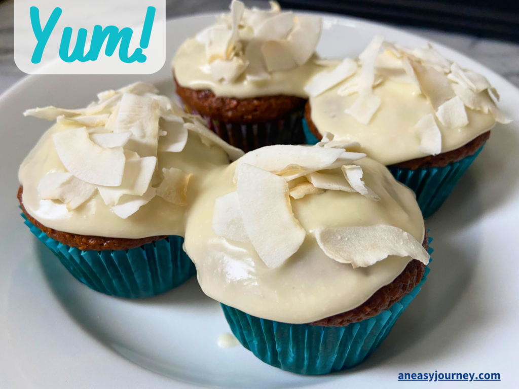 Food Allergy-Friendly Carrot Cake Cupcakes YUM!