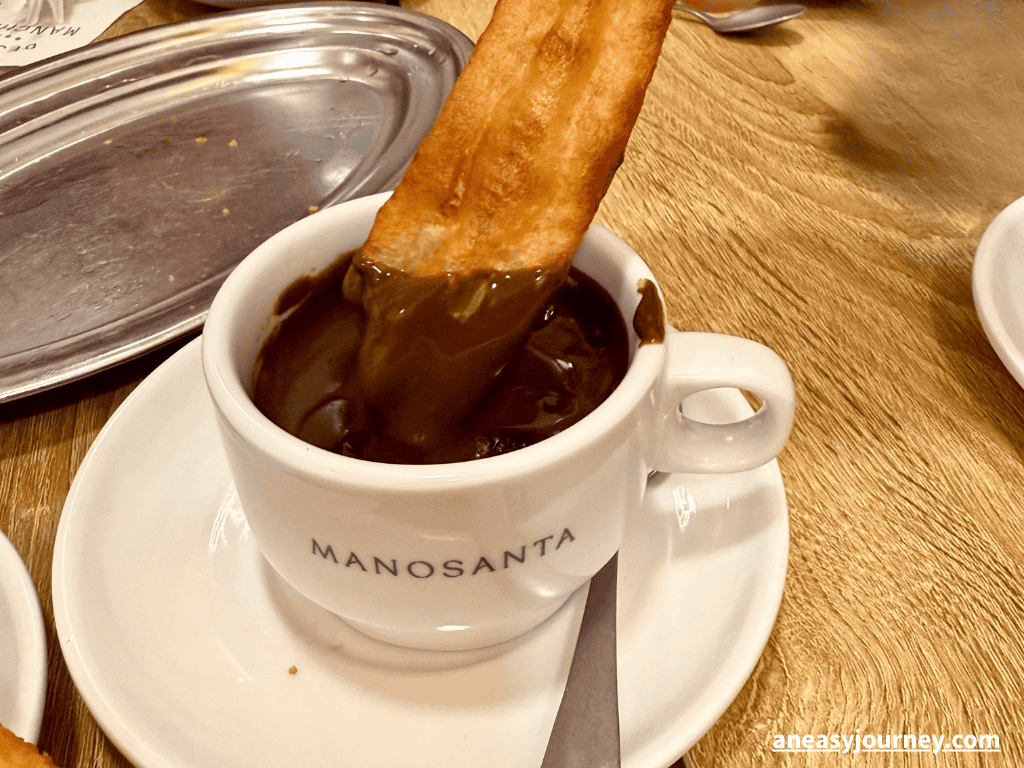 Chocolate Sauce with freshly deep-fried Churros can be challenging with Food Allergies.