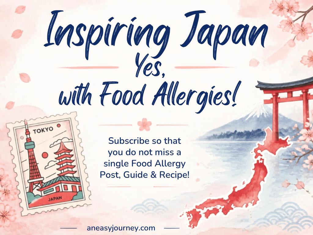 Subscribe to see more inspiring Japan with Food Allergies & More!