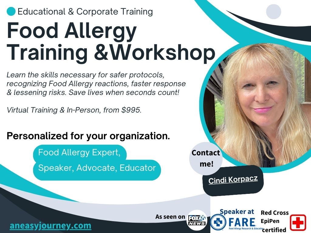 Food Allergy Training for Schools & Companies.