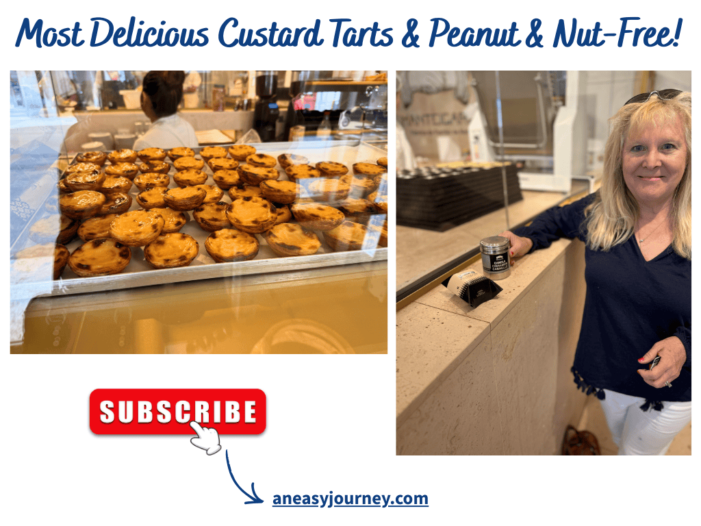 I can tell you personally how delicious these nut-free custard tarts are - especially warm & with a sprinkle of cinnamon!!