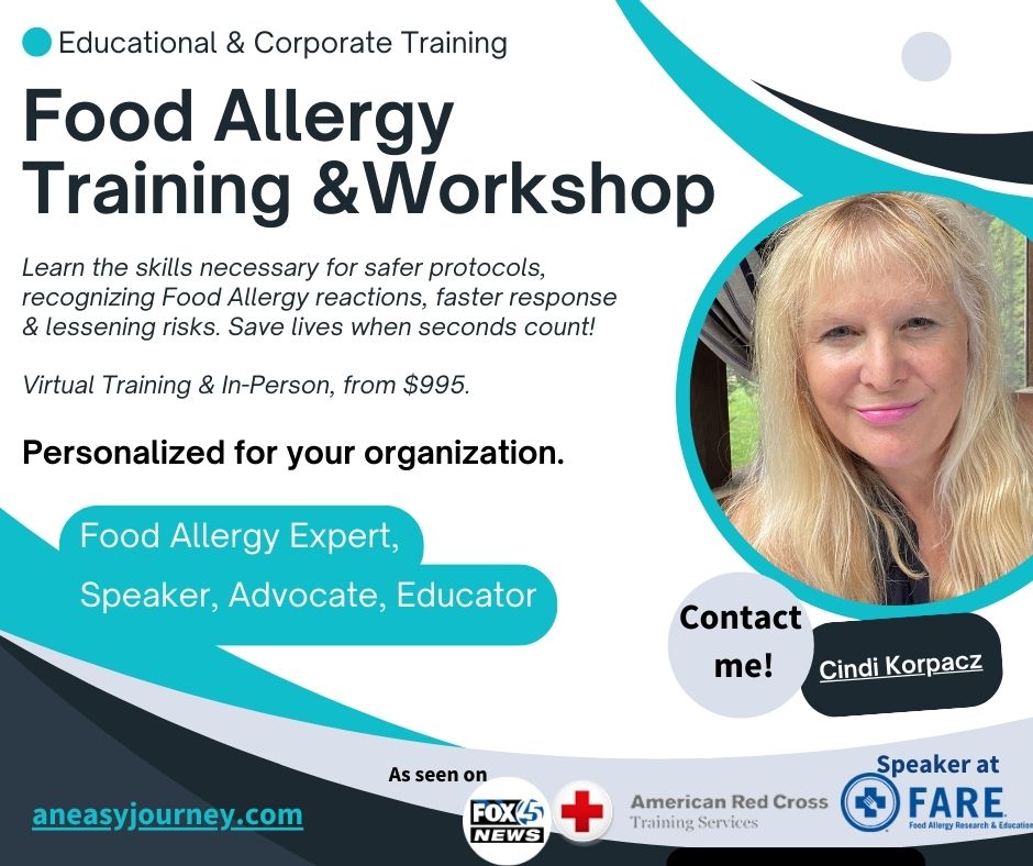 1:13 people have Food Allergies. Training to recognize & react quickly, saving lives!