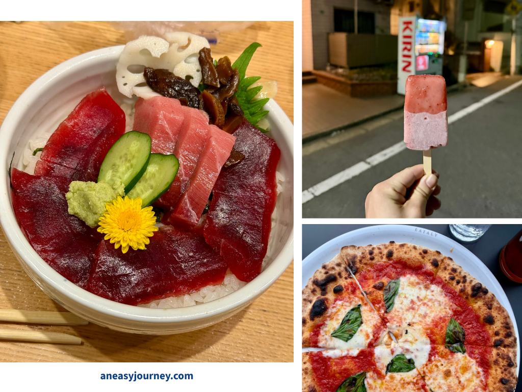 What we ate in Japan with food allergies.
