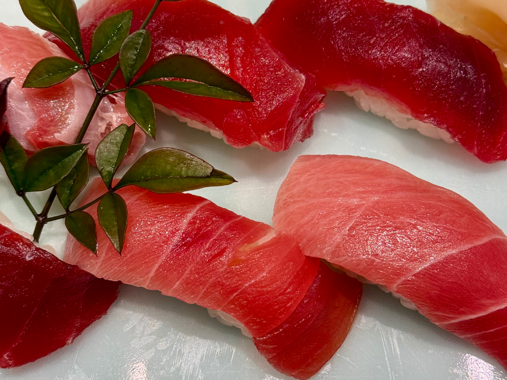 Japan's sushi was a treat for eating out with food allergies!