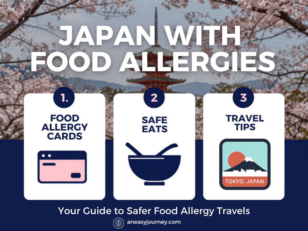 Japan with Food Allergies Graphic Guide.