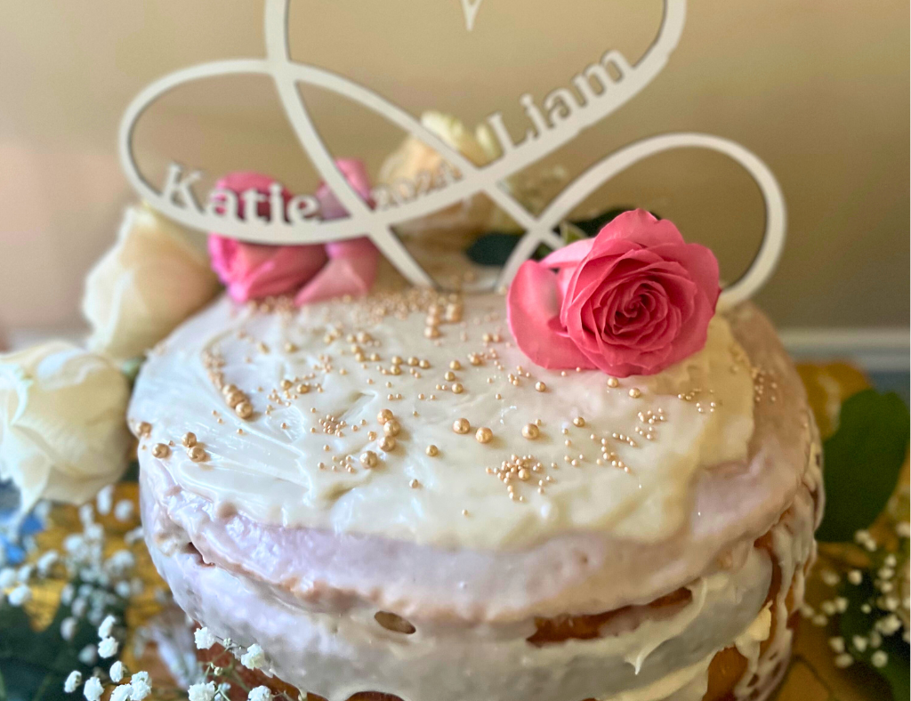 Food Allergy-Friendly Engagement Party, Wedding/Shower Cake - so scrumptious & easy!