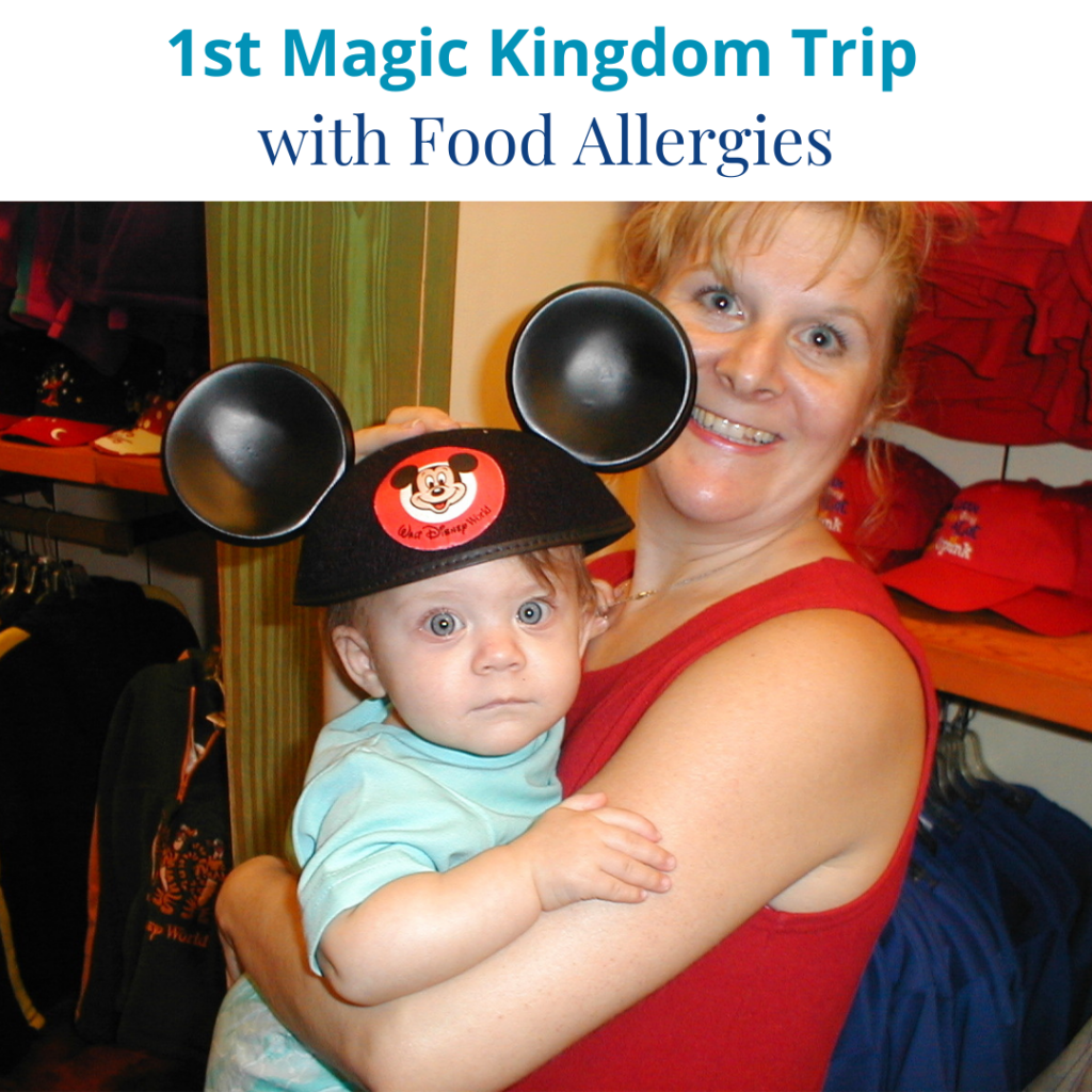 My baby daughter & I on her 1st Disney World trip!