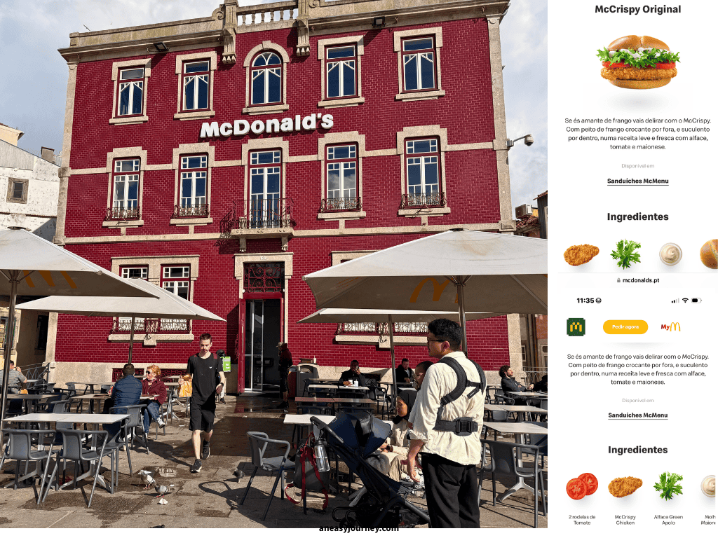 Portugal follows all European Union food allergen requirements at McDonalds.