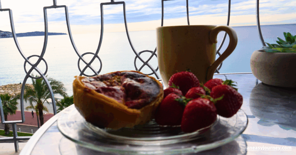 Food Allergy Friendly meals on our Balcony in France!