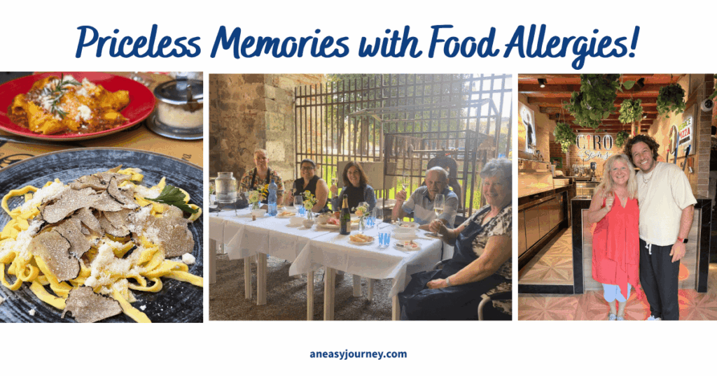 Priceless trip to Italy with my daughter with Food Allergies!