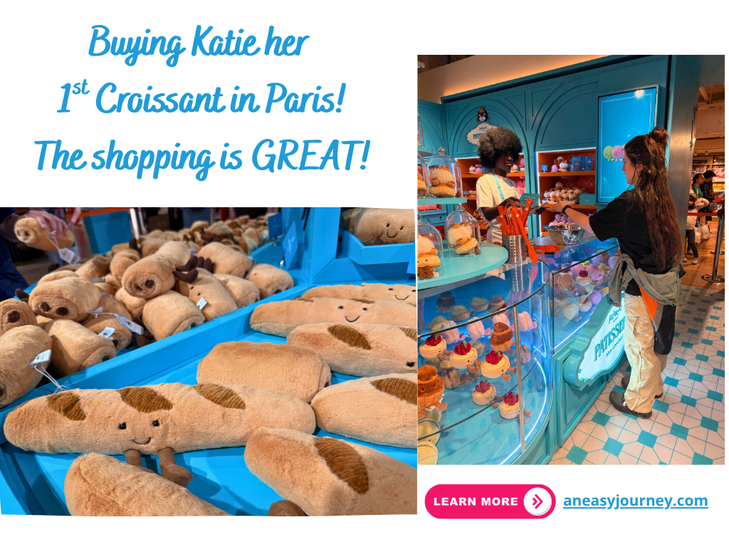 The perfect croissant in Paris for your daughter who has Food Allergies!