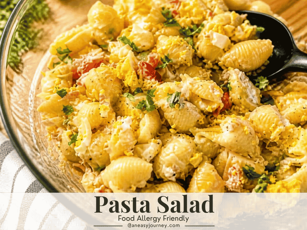 Food Allergy Friendly Delicious Pasta Salad recipe!