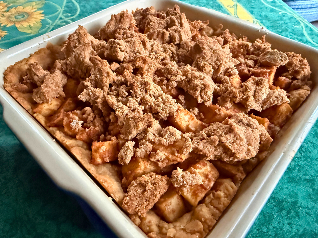 Top 9 Free from Food Allergens versatile Crumb Cake.