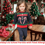 Food Allergy Christmas & Holiday parties tips.
