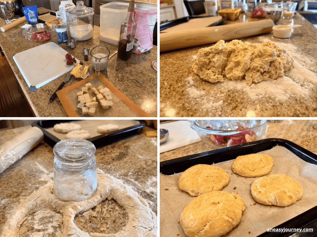 Free from top 8 food allergens easy to make strawberry shortcakes.