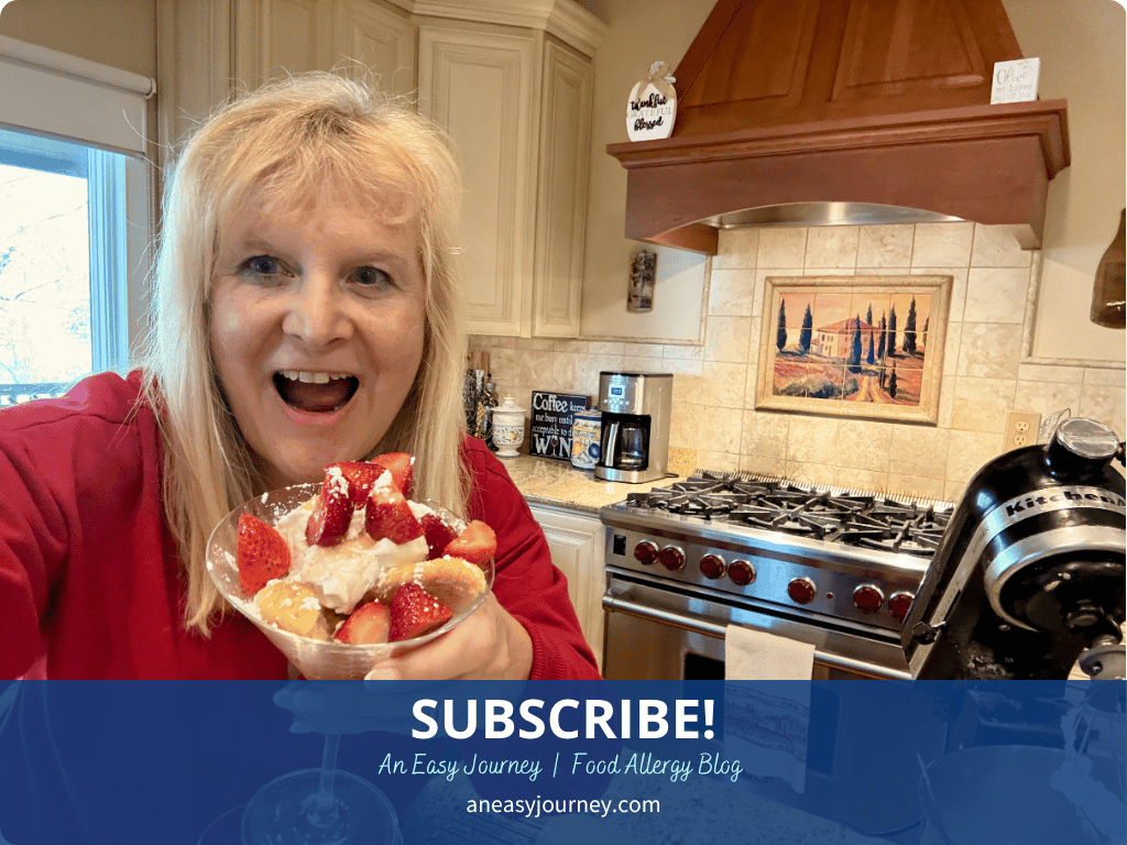 SUBSCRIBE to never miss a delicious food allergy friendly recipe, travel guide or more!
