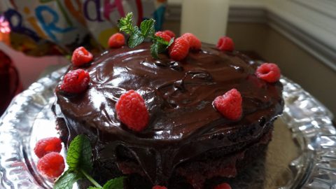 Chocolate Cake Recipe Easy-From Scratch by (HUMA IN THE KITCHEN) - YouTube