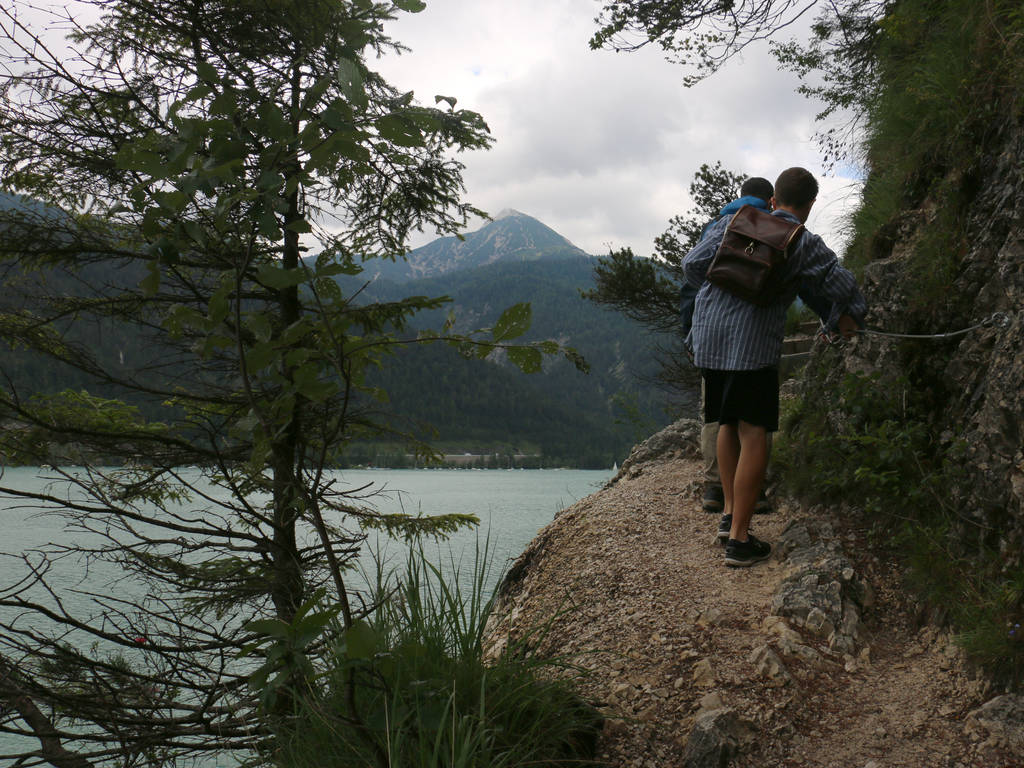 Hiking the beautiful Lake Achensee, Austria
