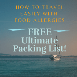 FREE Ultimate Food Allergy specific Packing List